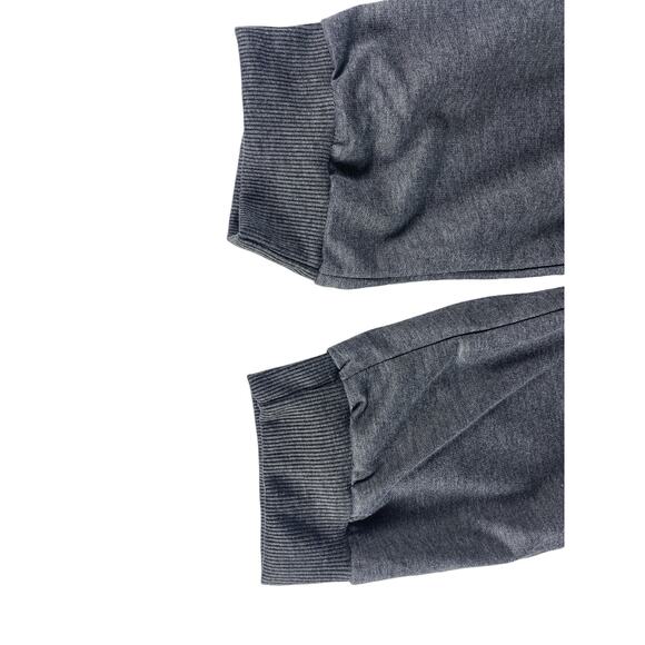 Womens Gray Jogger sweat shorts Size L - Picture 2 of 5